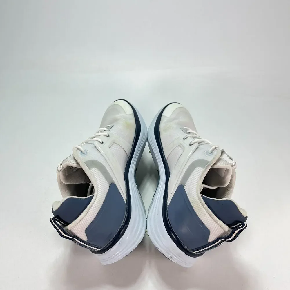 FootJoy HyperFlex White Blue Athletic Performance Golf Shoes 5547 Men's Size 8